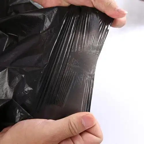 垃圾袋小垃圾篓用平口收纳袋酒店宾馆家庭办公室用加厚黑色小垃圾袋