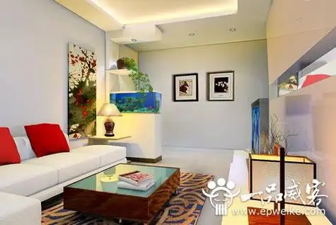 客厅适合哪种鱼缸摆放,客厅适合哪种鱼缸摆放图片