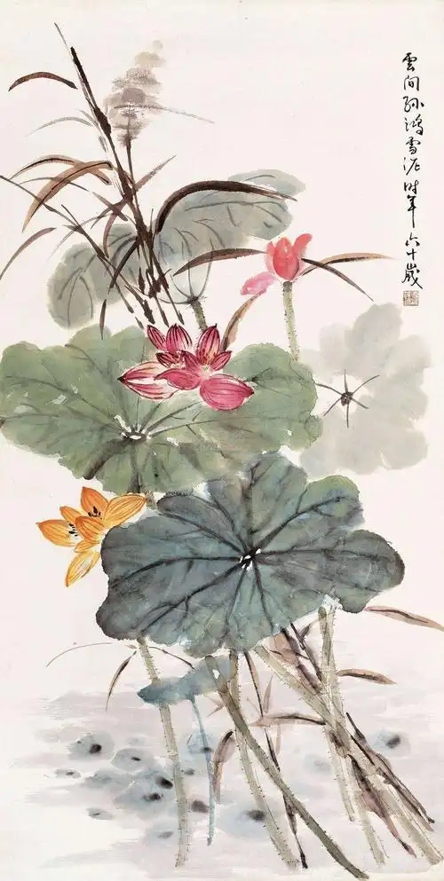 民国大师孙雪泥的花鸟山水画精选作品赏析