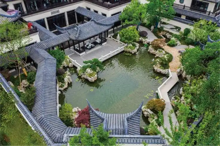 宣城桃花源上帝视角瞰宣城候鸟荣归故里情深