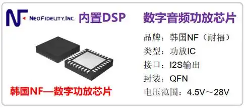 nf是哪个国家品牌?韩国nf-耐福功放芯片介绍