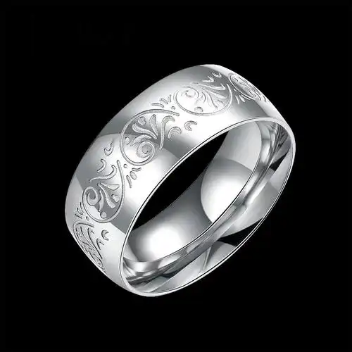 2017 new men jewelry vintage ring 316l stainless steel charm