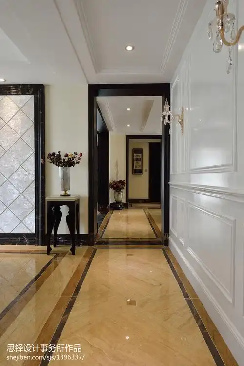 现代过道石膏板吊顶图片 – 设计本装修效果图