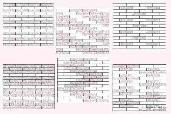 人字形铺贴方法示意图二,瓷砖铺贴方法注意事项1,基层处理时,应全部
