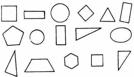 好看的组合图形简笔画