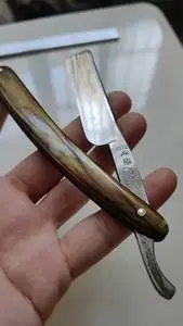 日本佳能手造v刃剃刀德国索林根双立人剃刀