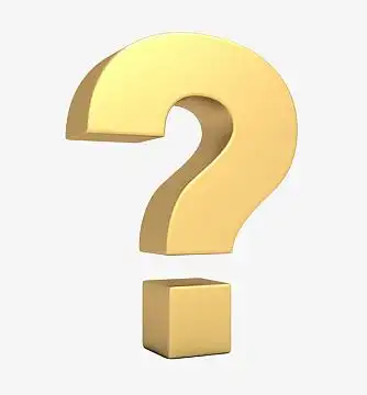 金色立体符号特大问号图片素材