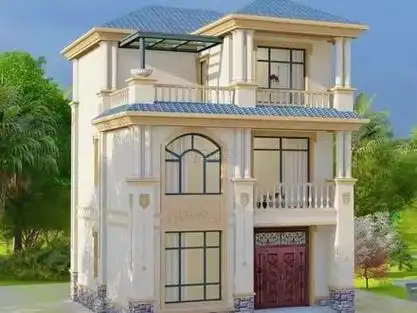 8×9米三层别墅设计,主体仅19万#农村自建房别墅 #别墅图纸