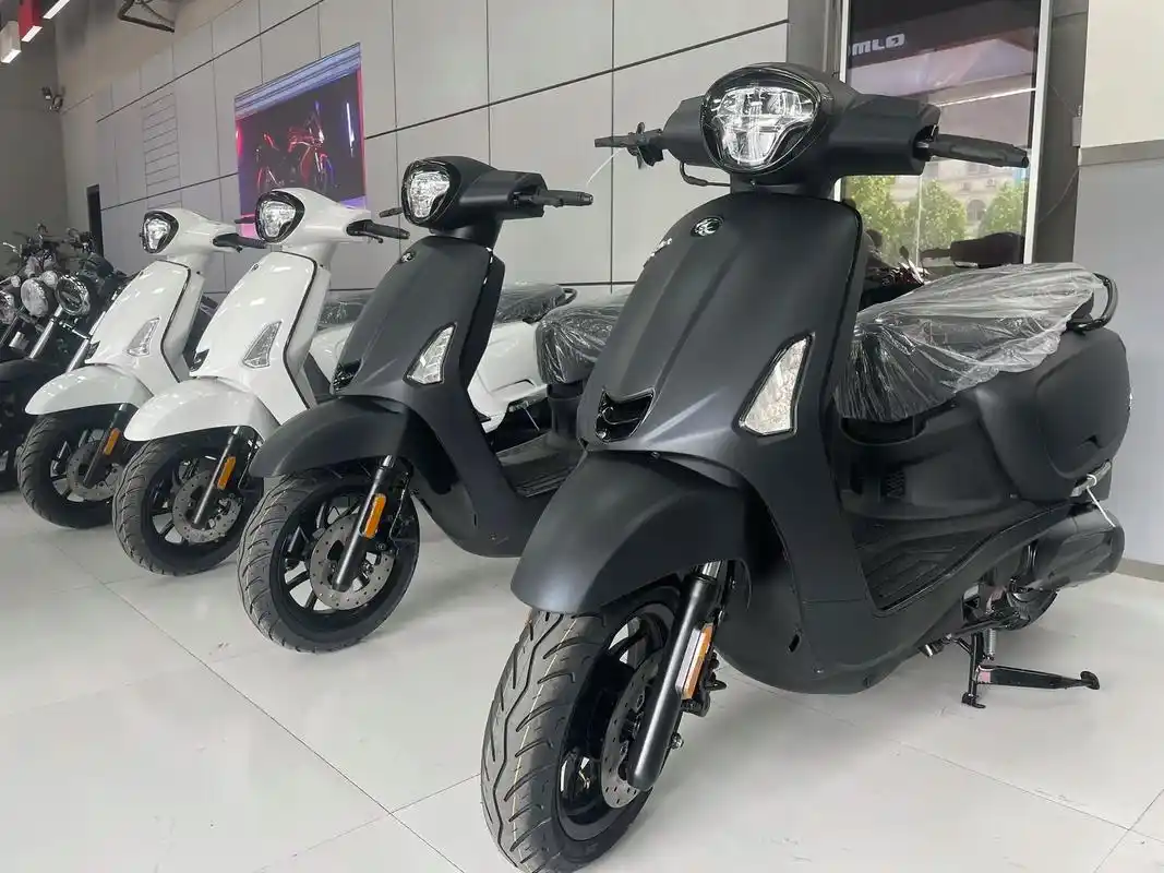 光阳 anylike150,细节黑化. 复 - 抖音