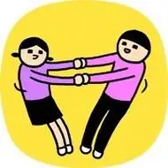 手拉手 - 小崽子表情包_动图表情