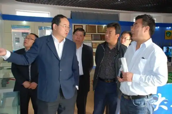 云南省迪庆州德钦县县长格桑朗杰一行到大禹节水集团参观考察