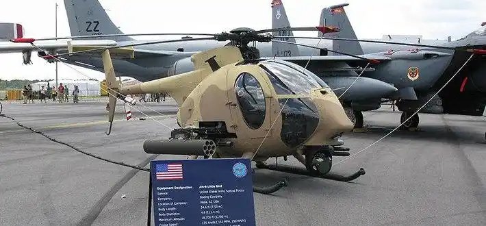ah-6"小鸟"直升机