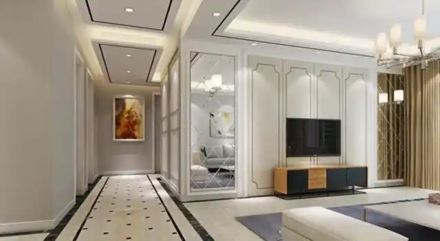 黑钛不锈钢吊顶装修效果图