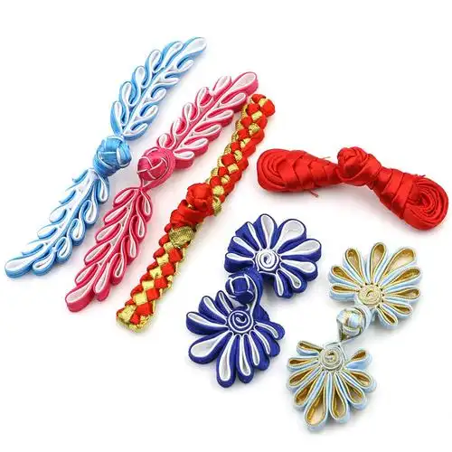 旗袍连衣裙纽扣扣子钮扣唐装麦穗盘扣