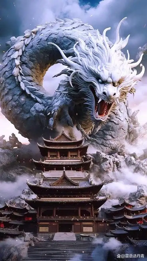 绘画之龙:魅力迷幻,无限想象的艺术奇观(超酷龙图壁纸)