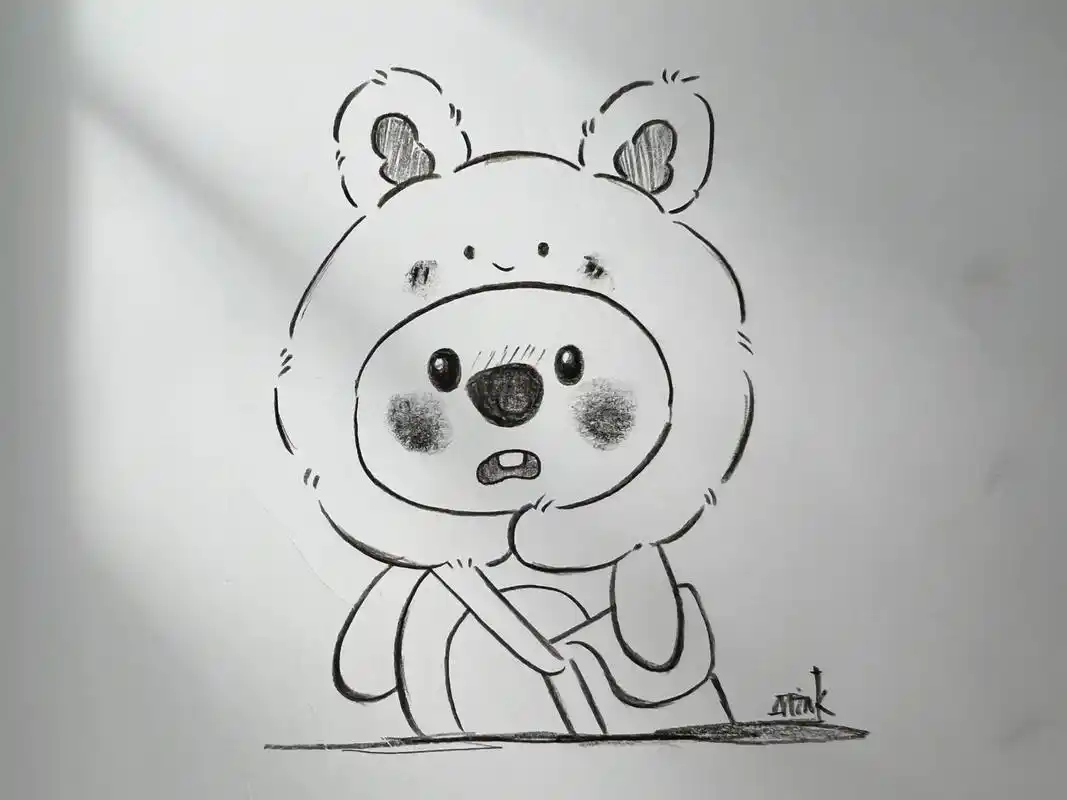 96 #loopy小海狸 #简笔画 - 抖音