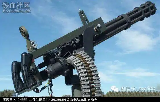 m134机枪参加过越南战争
