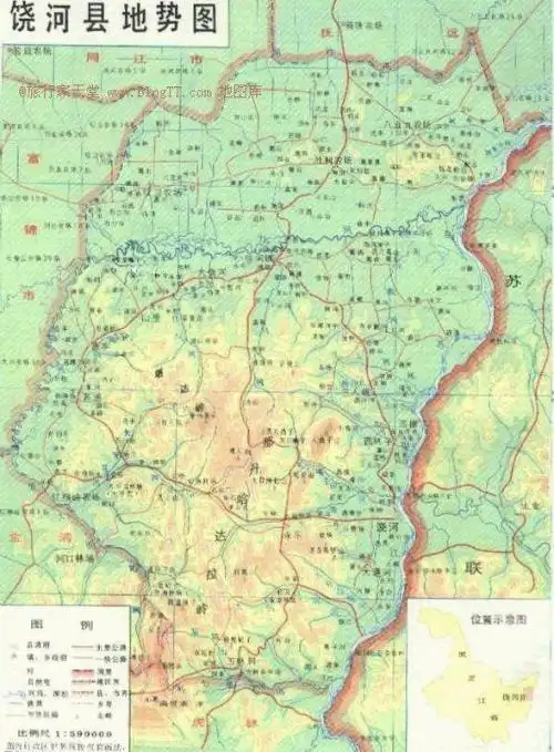 饶河县的行政区划