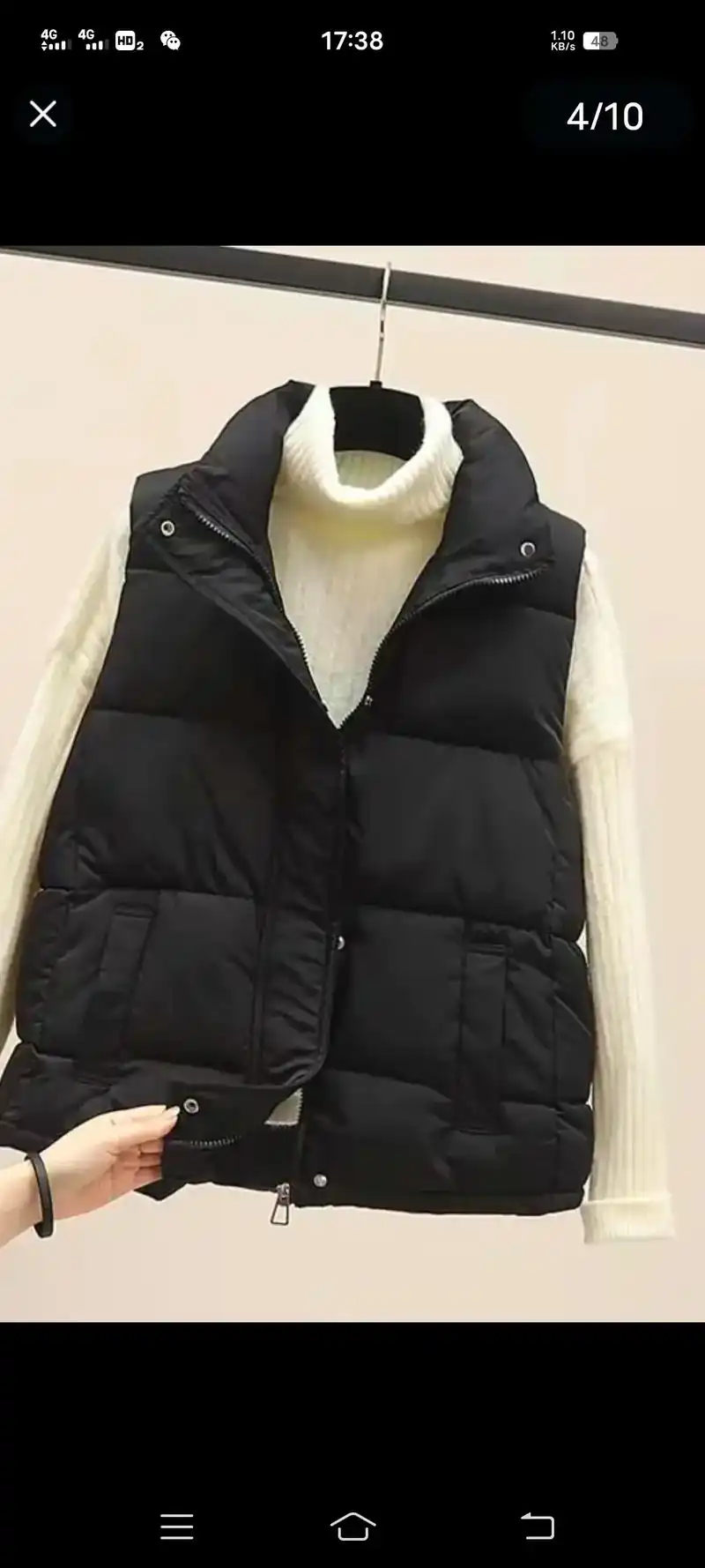 马甲女2023年新款秋冬装时尚外穿宽松洋气短款坎肩背心马甲外 - 抖音