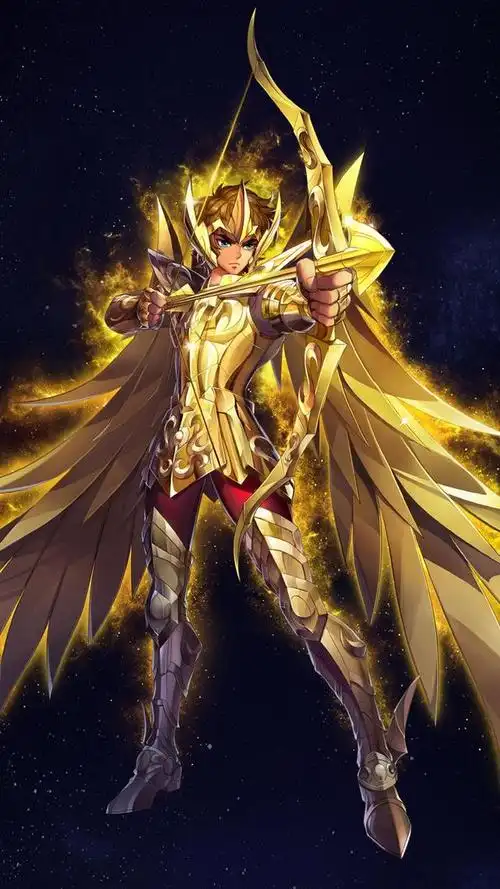 《圣斗士星矢》壁纸,为了爱,人类能够非常温柔,也能非常坚强