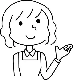 女店员的著色 - 1颜色