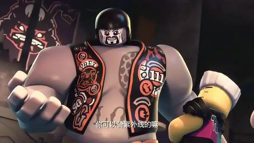 乐高幻影忍者赞想加入机车帮派却没有机车骑这也太可笑了