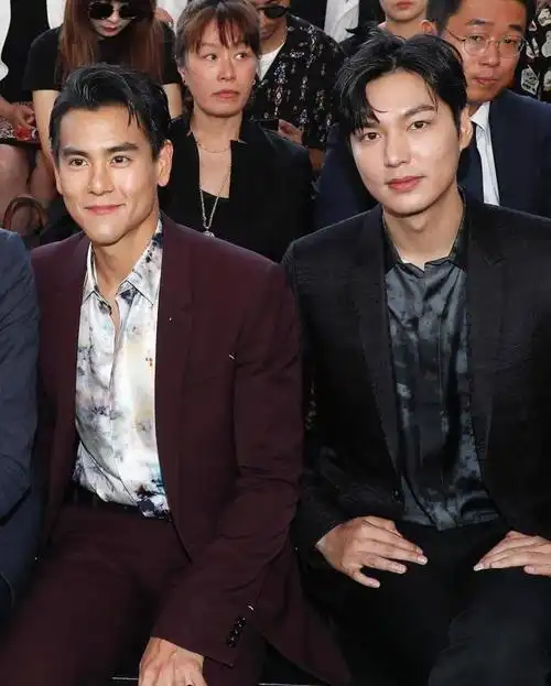 时尚男装周,彭于晏李敏镐帅气同框,吴亦凡一身粉嫩惊喜不断