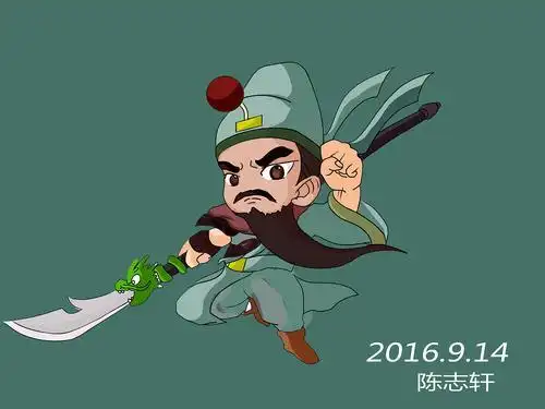 关羽怎么画简笔画关羽怎么画简笔画又帅