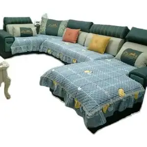 休闲u型沙发垫套罩