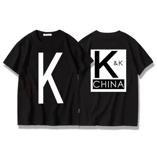 亲爱的热爱的佟年韩商言李现同款上衣kk战队服棉短袖童装宽松潮t
