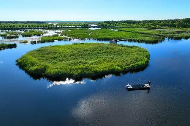 秋日,走进位于镇赉县的吉林莫莫格国家级自然保护区,置身在恬静多姿