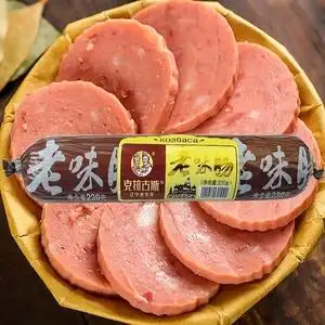 东北辽宁特产80后食品沈阳克拉古斯老味肠230g猪肉牛肉蒜味淀粉肠