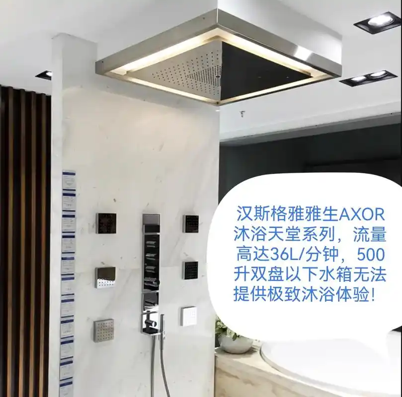 汉斯格雅雅生沐浴天堂系列花洒.