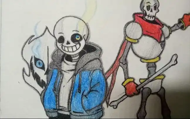 随便画的sans