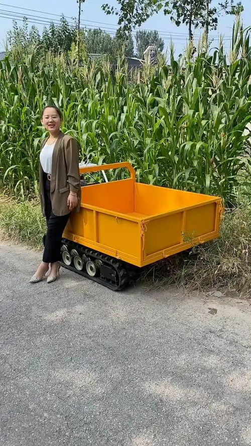 爬山虎运输车履带运输车全地形小型果园山地