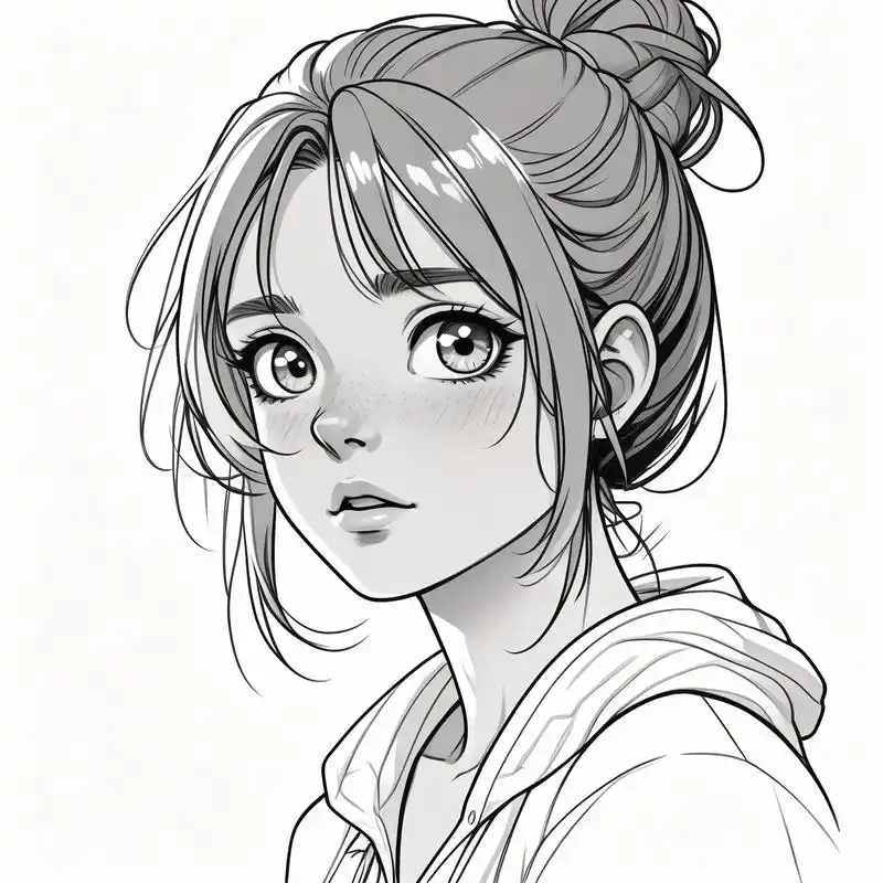 呆萌动漫女生头像06谁能拒绝?