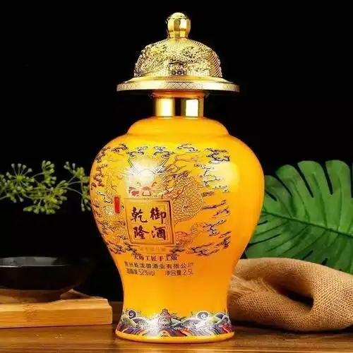 乾隆御酒1735 乾隆御酒酱香型52度 2500ml一坛 乾隆御酒52度 2500ml*1