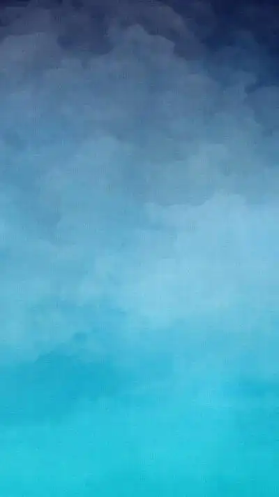 云朵 天空 渐变 深蓝 浅蓝 唯美 手机壁纸