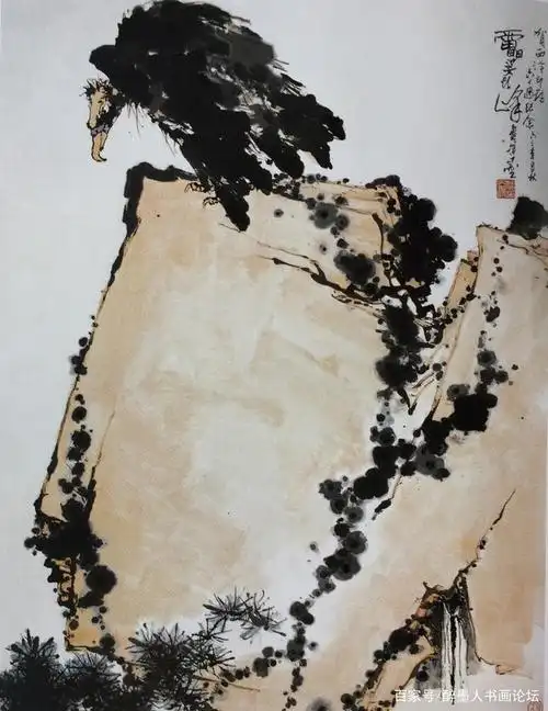 一代巨匠·潘天寿绘画作品欣赏