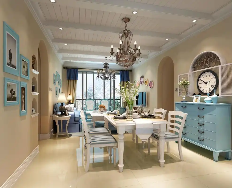 地中海风格全包装修需要多少钱?-绿地海外滩装修