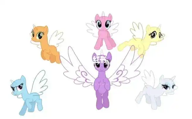 小马宝莉绘画模板_绘画_小马宝莉怎么样_绘画模板_兴趣爱好_绘画