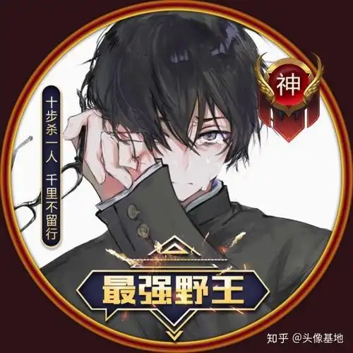 王者荣耀动漫头像男野王