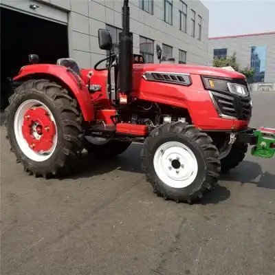 32马力四轮车报价 小四轮旋耕开沟机 大棚果园用拖拉机