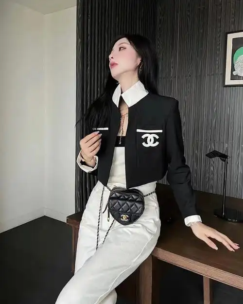 时尚是轮回  #赵小妹呀～98chanel香奈儿经典小香风外套9