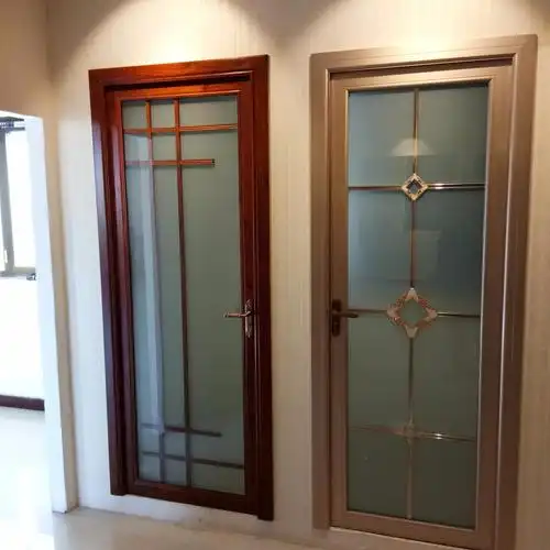 泰荣定制现代简约轻奢推拉门钛镁合金门平开门阳台浴室门