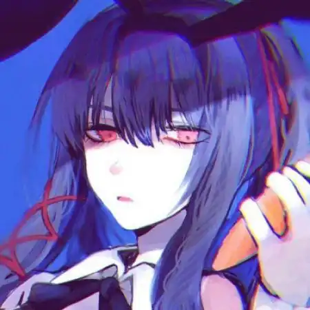 2021最新侧脸头像女生高冷霸气动漫图片