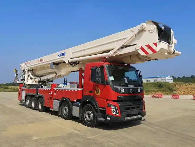 徐工牌xzj5512jxfdg88/k1登高平台消防车图片|公告图片-王力汽车网
