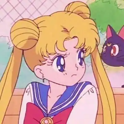 月野兔头像新版高清图片粉色系水冰月头像大全