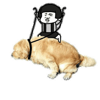 狗狗我们走!(蘑菇头)