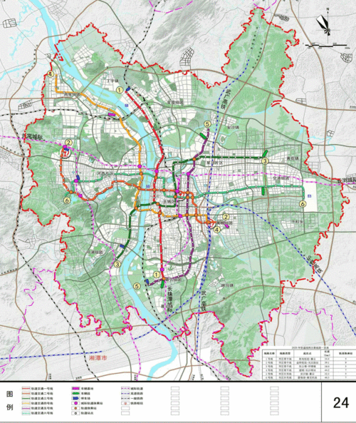 长沙地铁线路图 长沙地铁规划图